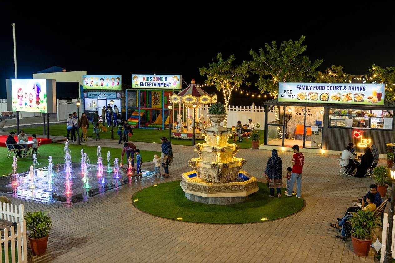 Fountain & Kids Entertainment